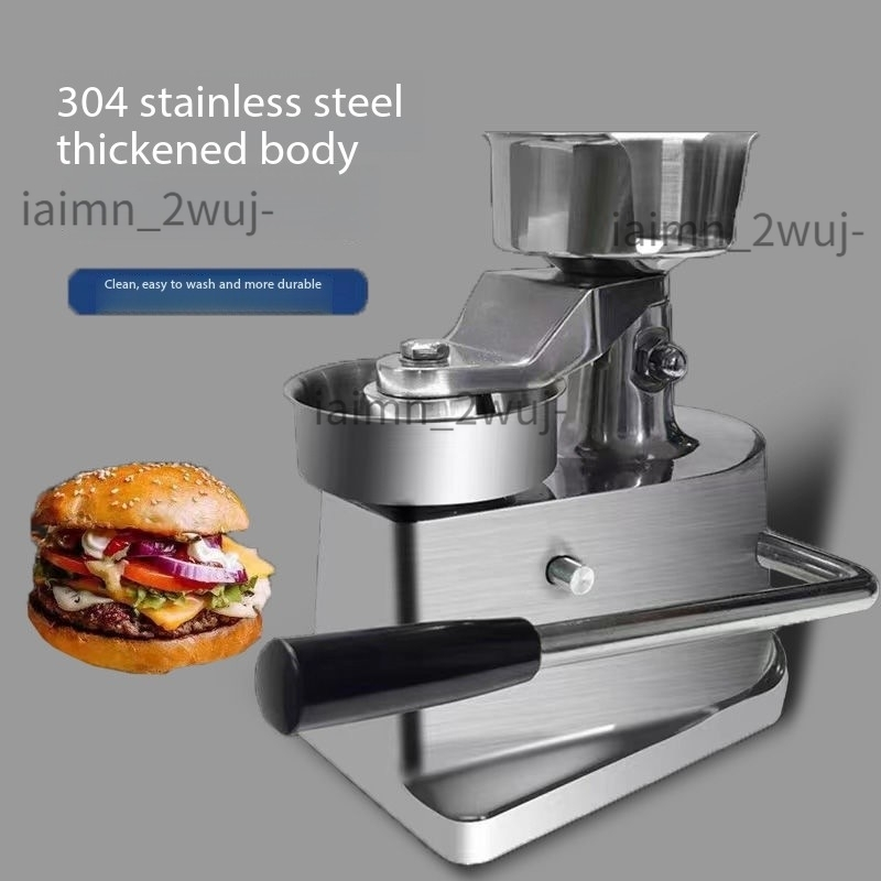 NEW Patty Burger Machine Manual Hamburger Press Burger Patty Maker Burger Maker Machine Mesin Daging Burger Patty Press