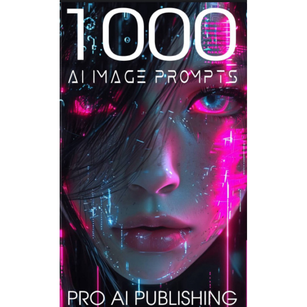 🤖 1000 AI Image Prompts: Stable Diffusion & Midjourney eBook – AI Art 2025!