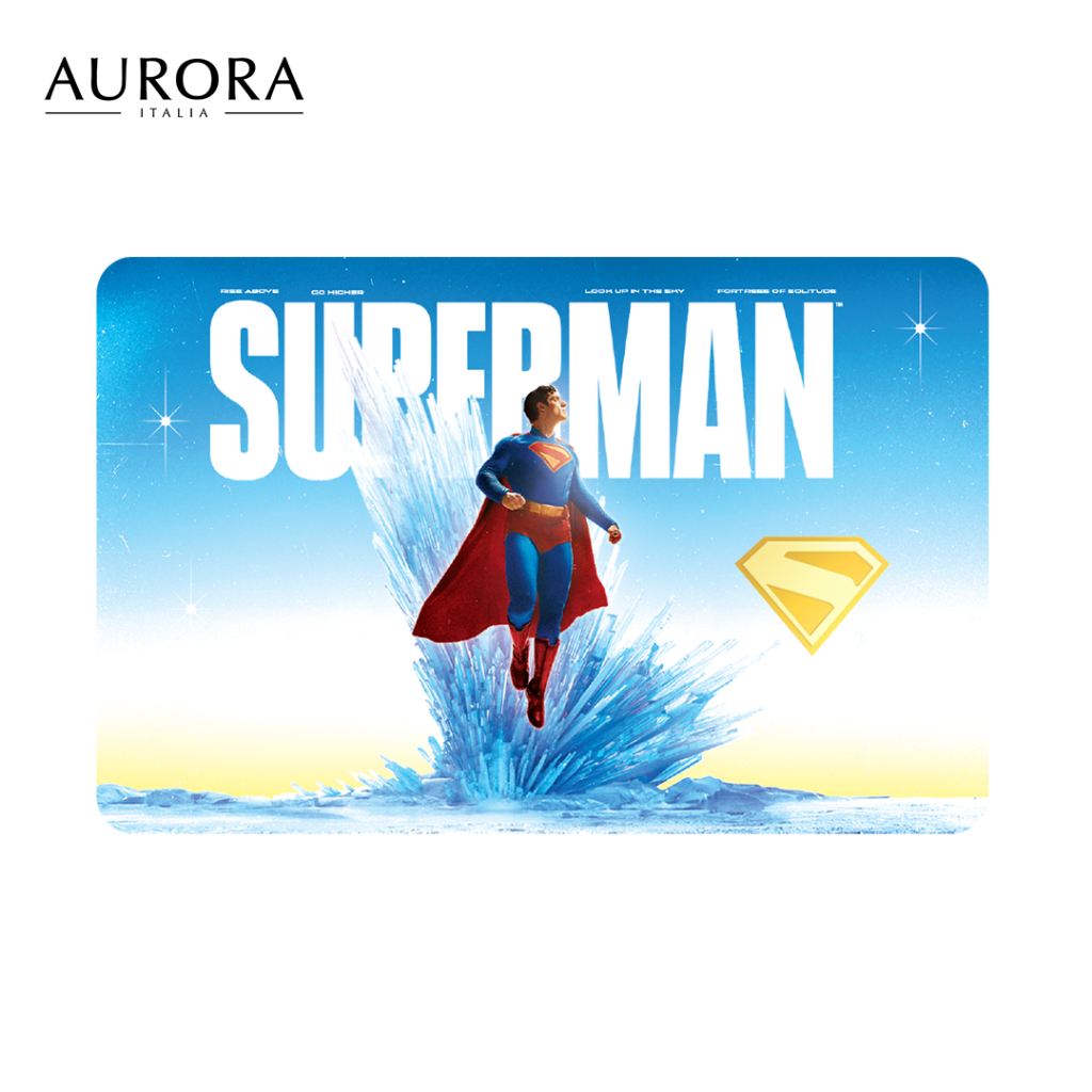 DC x AURORA ITALIA (1g) 999.9 Superman Movie Limited Edition Gold Bar&hellip;