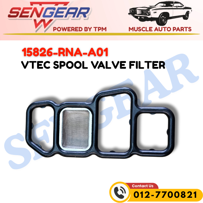 HONDA CIVIC SNA FD / FK / CRV SWA / ACCORD T2A T2M  VTEC Spool Valve Gasket Filter / Gasket & Penapis VTEC Valve