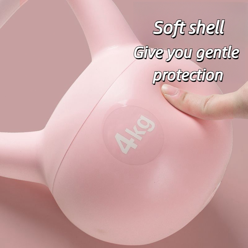 4-8KG Latihan Gim Angkat Berat Kettlebell Home Fitness angkat berat dumbbell set latihan gim berat