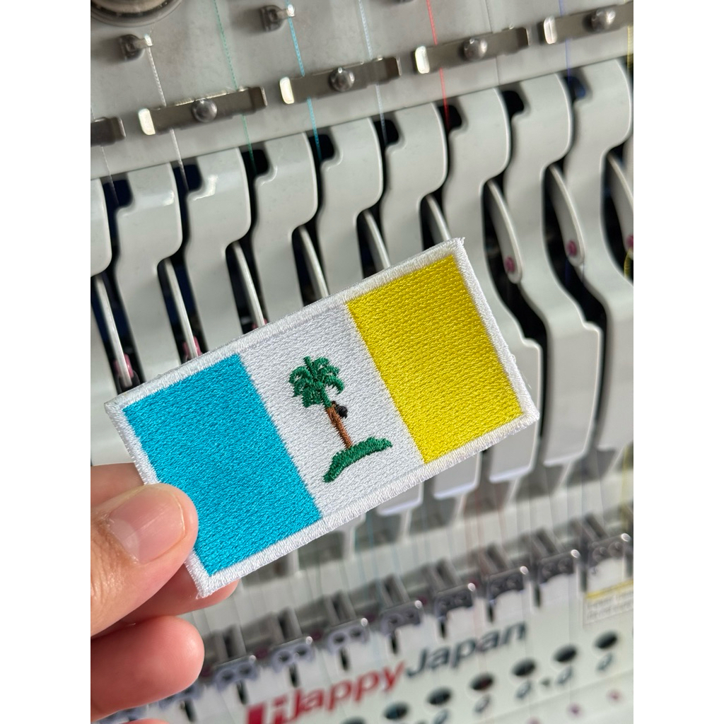 Embroidery Flag State Pulau Pinang