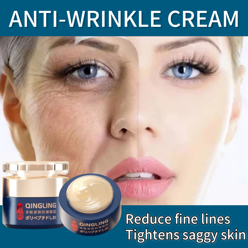 Anti aging Anti wrinkle cream Anti kedut Anti penuaan Polypeptide Firming Face Cream Skin Fine Lines Firming Repair