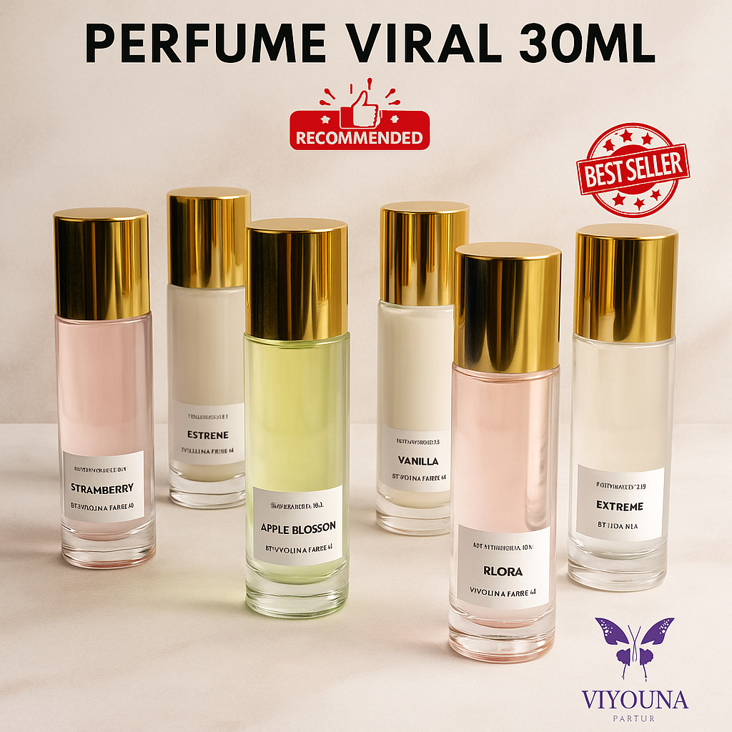 PERFUME VIYOUNA MINYAK WANGI VIRAL 30ML FOR MEN / BAU KETAHANAN LAMA 8 KE 12 JAM / WOMEN MEN LONG LASTING EAU PERFUME
