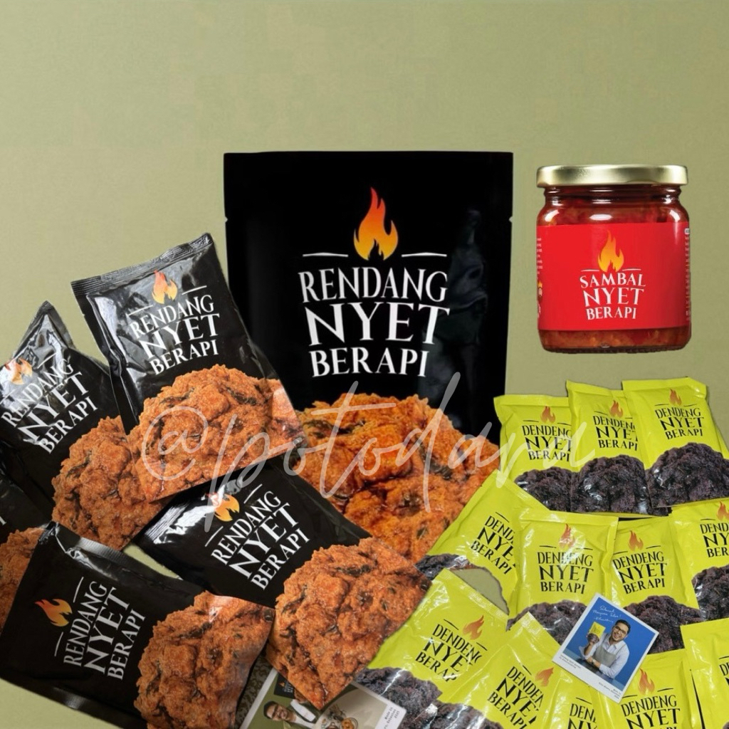 [READYSTOCK] RESELLER RENDANG | DENDENG (Extra Pedas) | SAMBAL NYET BERAPI BY KA