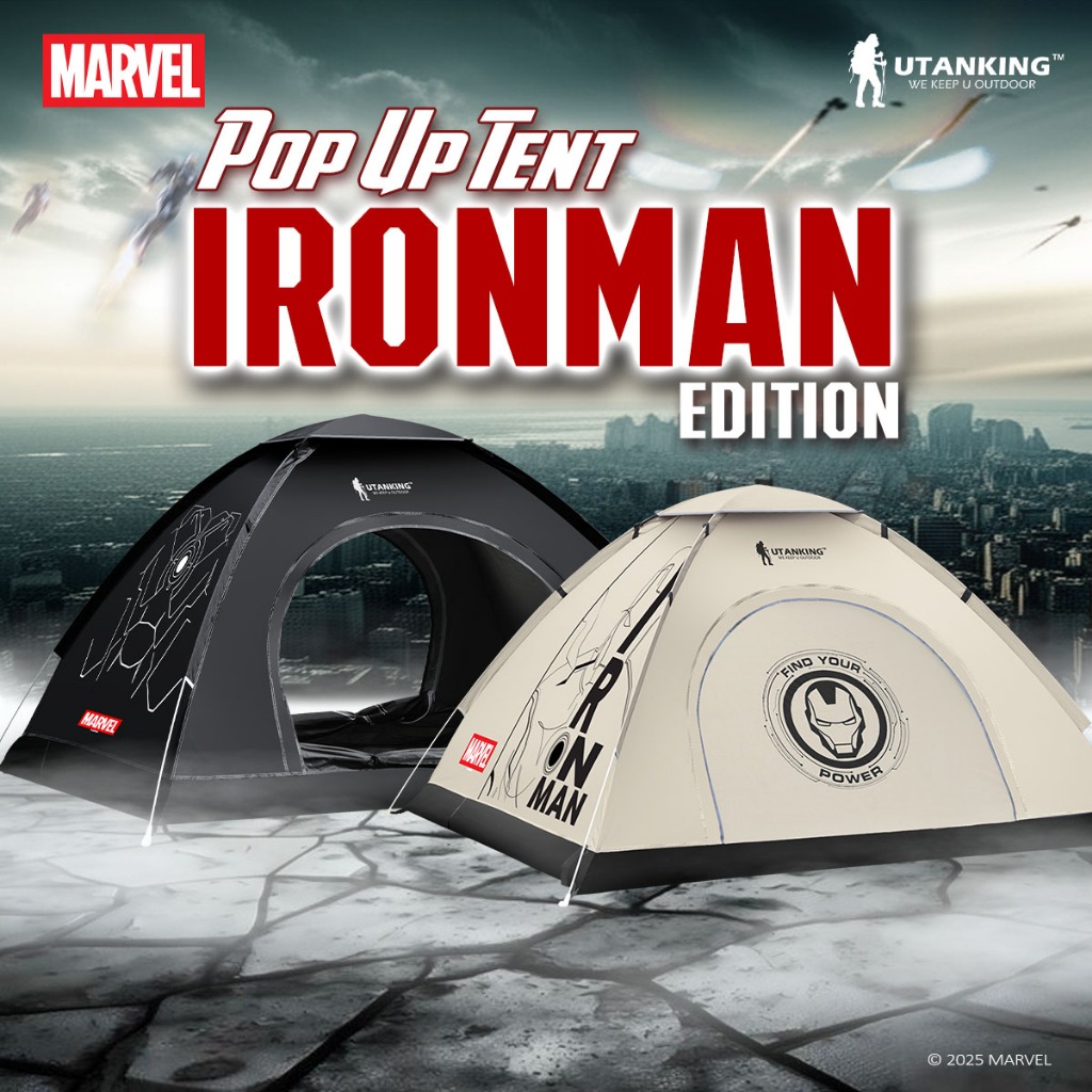 UtanKing Camping Tent Pop Up Tent Hiking Shelter UV Sleeping Tents Khemah