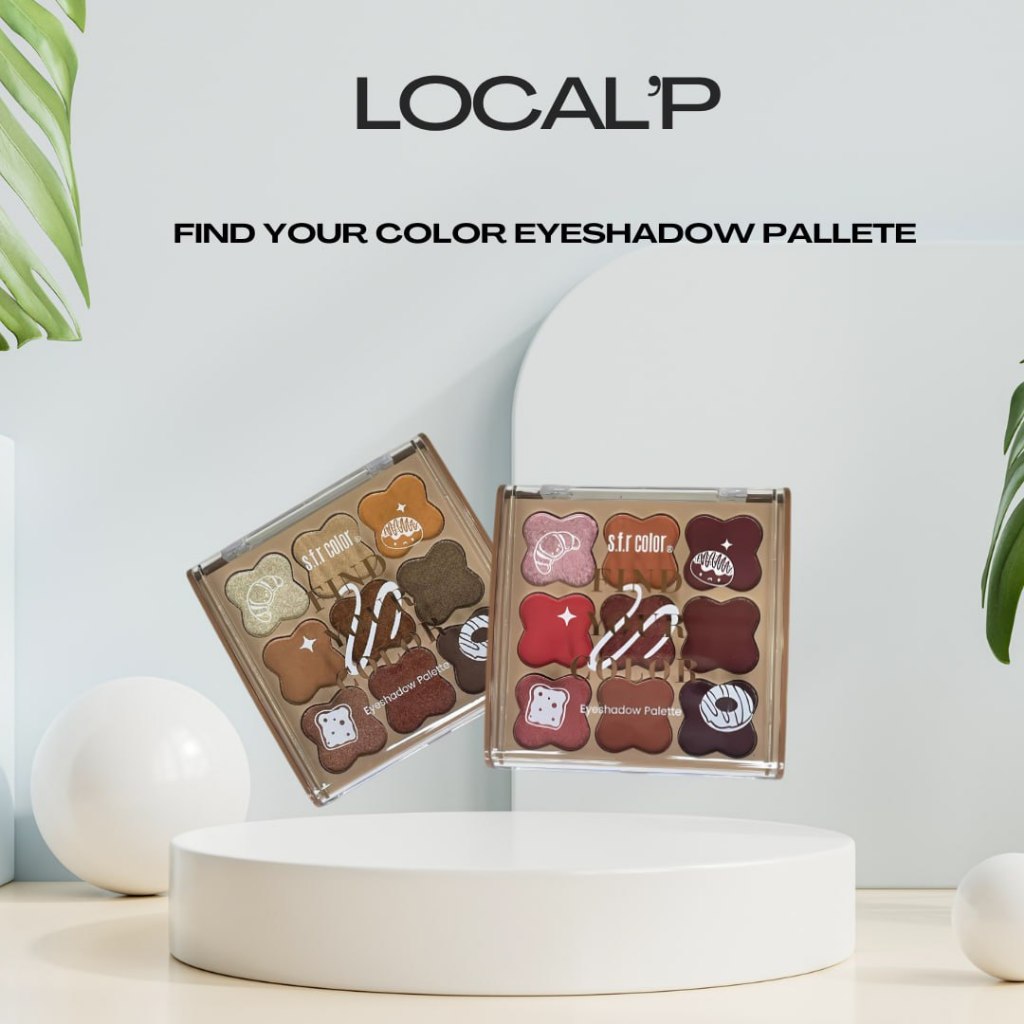 Local'P - Find Your Color Eyeshadow Palette Sfr Color