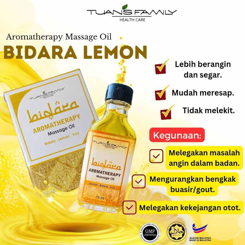 Minyak Rukyah AROMATHERAPY Bidara (lemon)