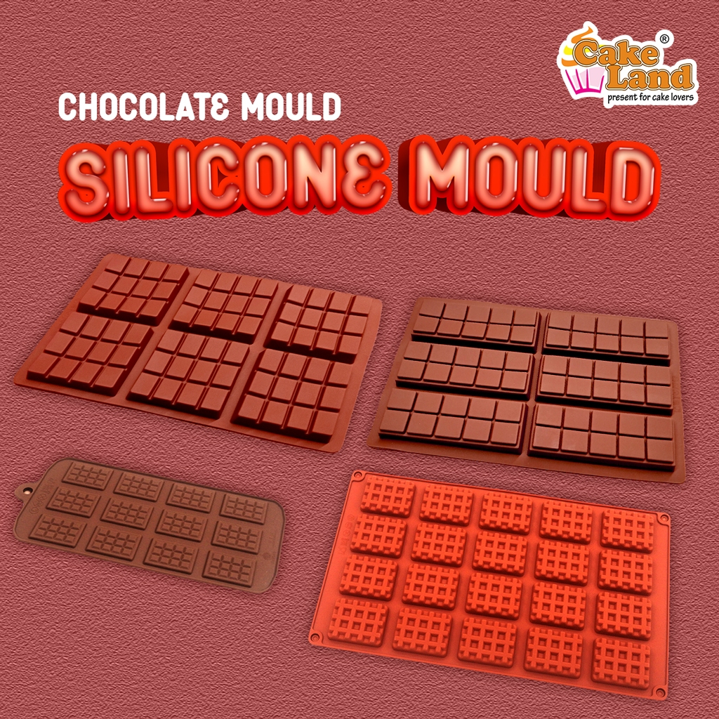 CAKE LAND Silicone Chocolate Mould - Mini / Normal / Speical / Rectangle / Square