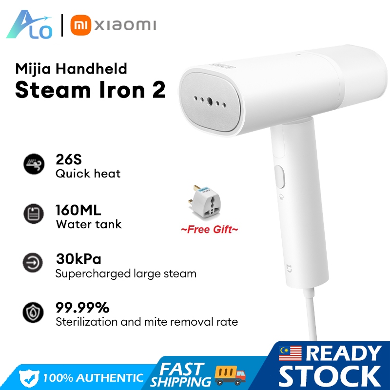 Xiaomi Mijia Handheld Garment Steamer 2 iron Electric Steam Cleaner Portable Foldable Iron Steamer