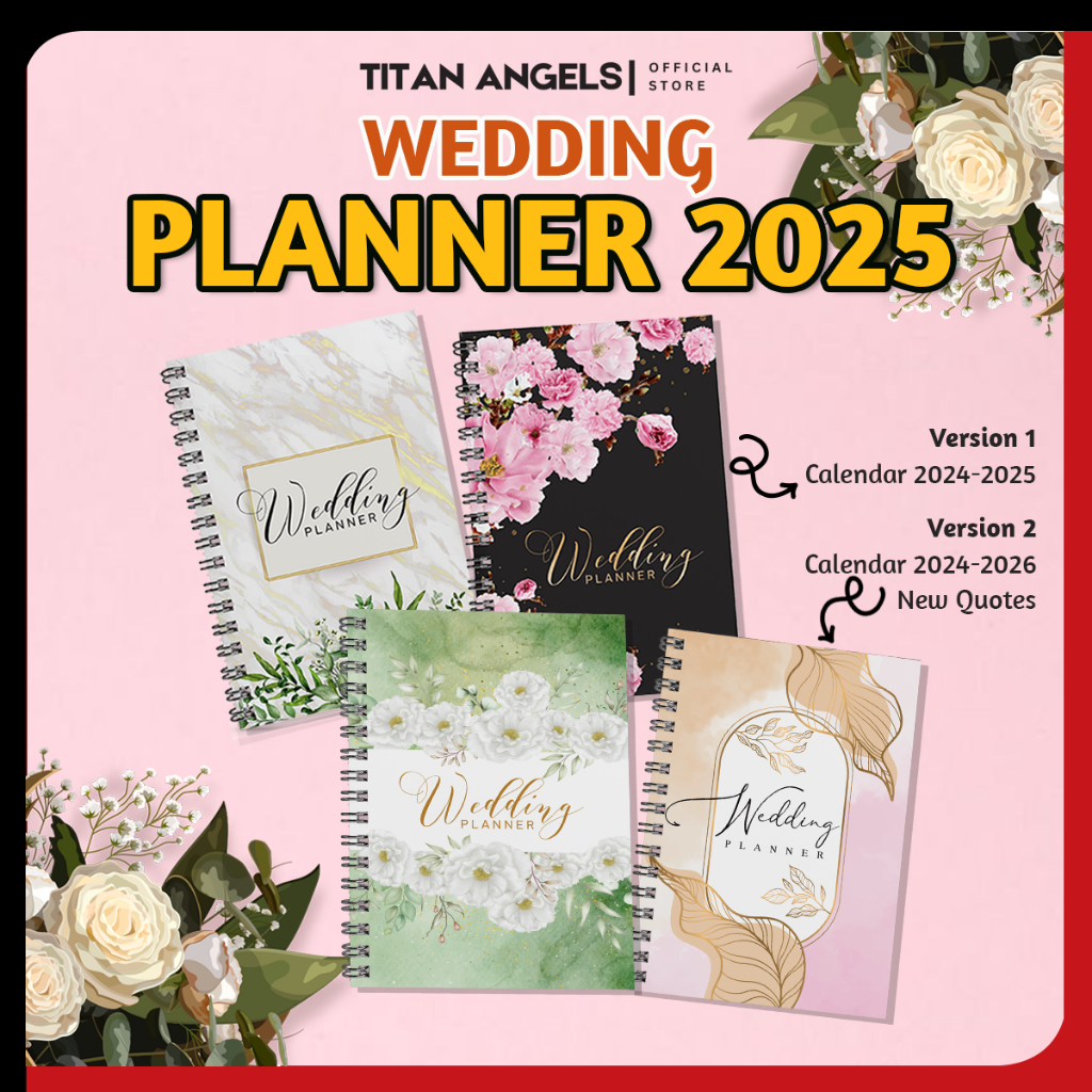 Wedding planner book 2024 2025 planner kahwin buku kahwin