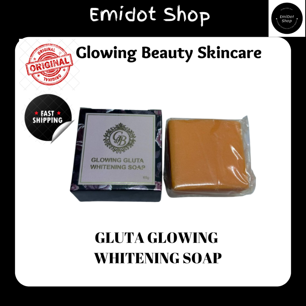 GB GLUTA WHITENING SOAP (65g)