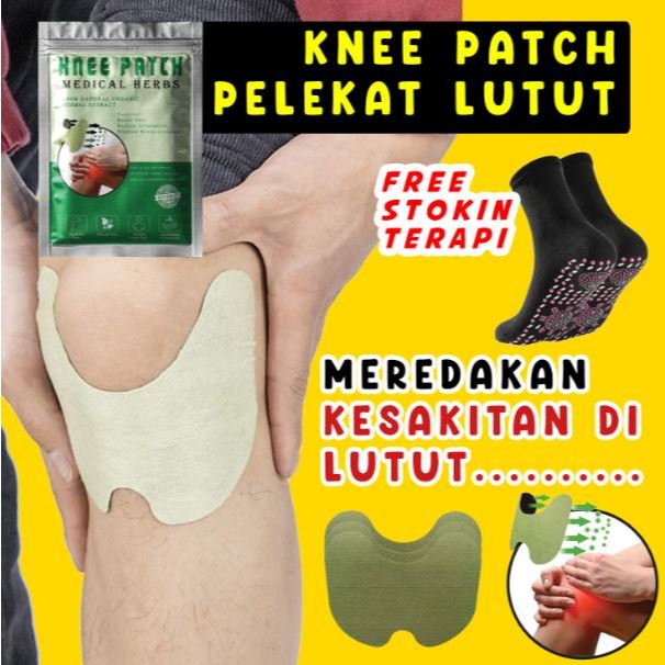 Knee Patch Sakit Lutut Pain Relief Patch Knee Multifunctional Portable Medical Herb Sakit Sendi