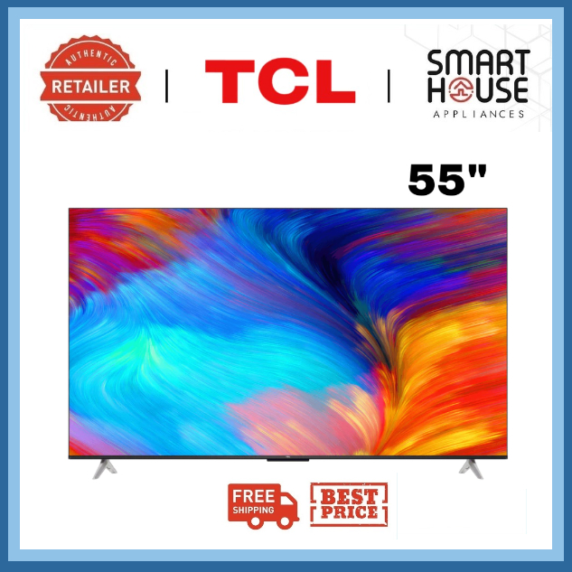 FREE SHIPPING !! TCL P636 55 inch 4K Google TV 55P636