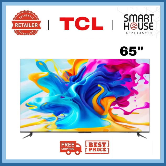 FREE SHIPPING !! TCL C645 65 inch QLED Google TV 65C645