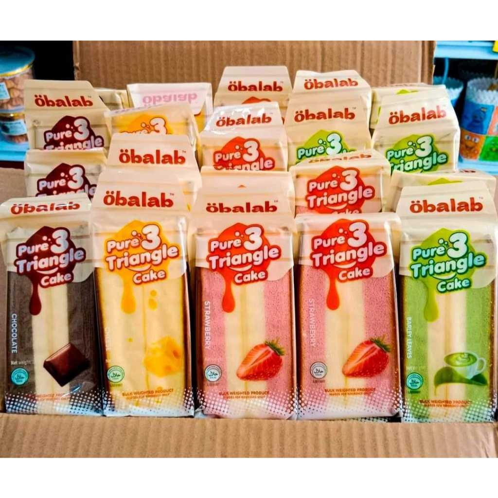 OBALAB TRIANGLE CAKE/ PURE CAKE/EGGSKIN TOAST /THOUSAND LAYER MILK /CHEESE BREAD&COCONUT