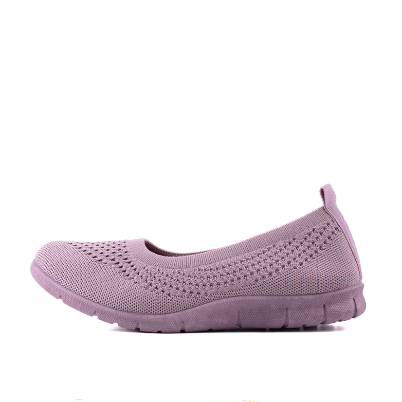 LARRIE Kasut Perempuan Purple Stretchable Casual Comfort Sneakers Women - L62013-TF01SV-47-PURPLE