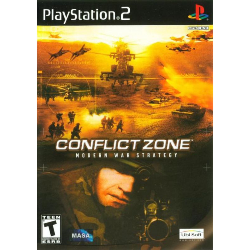 (PS2 DVD GAMES) CONFLICT ZONE MODERN WAR STRATEGY