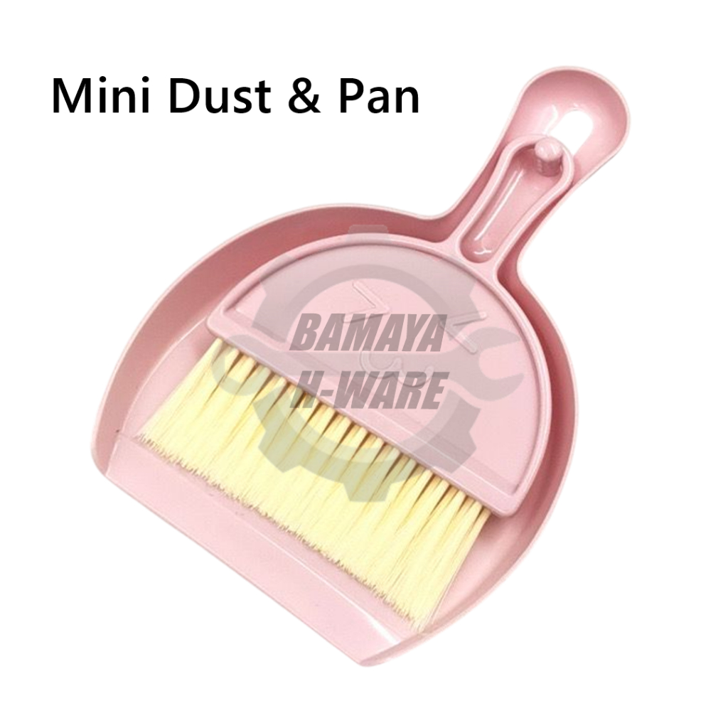 BMY Mini Dust & Pan. Household Desktop Mini Broom Small Broom Set For Cleaning Tool Plastic Brush and Dustpan Set