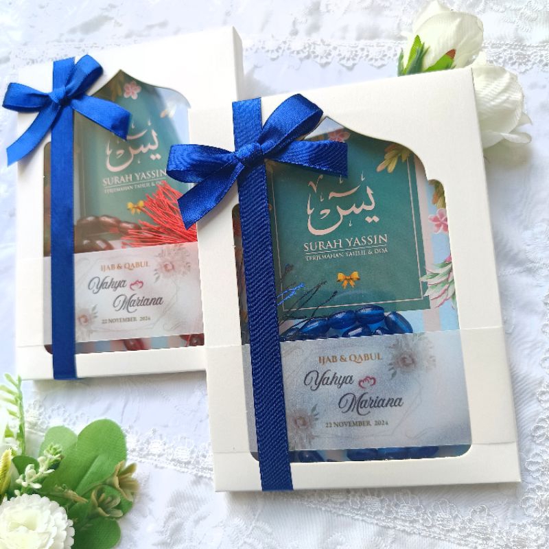 ISLAMIC GIFT SET DOORGIFT BUKU YASSIN DOORGIFT DOA HARIAN & ASMAULHUSNA DOORGIFT NIKAH DOORGIFT TAHLIL RAMADHAN GIFT SET