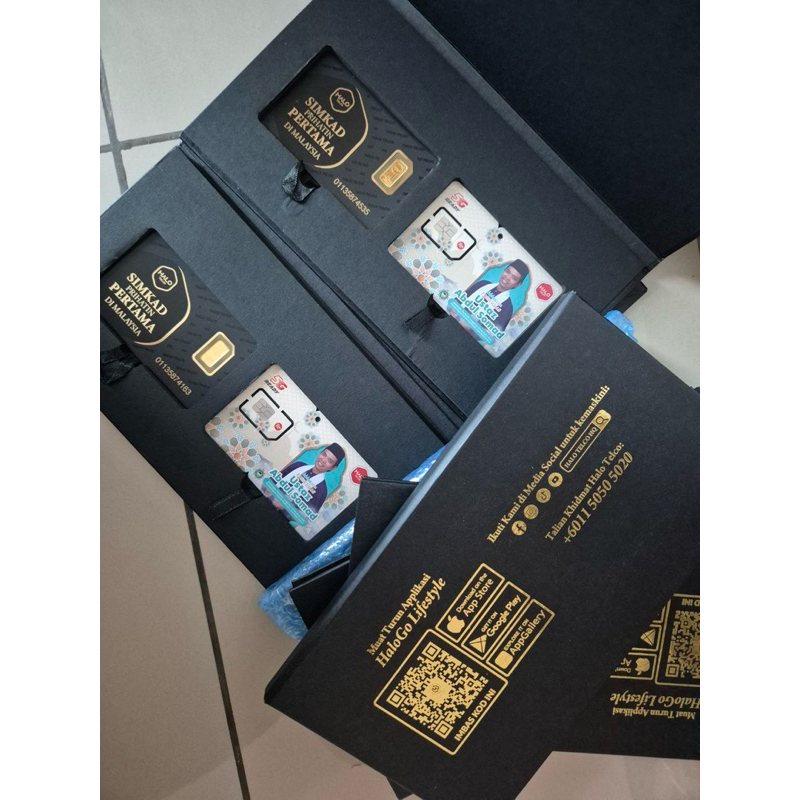 [Limited] Halotelco Gold Bar 0.5g emas 999