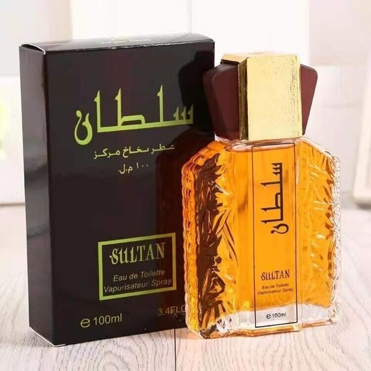 100ml Sultan Arabic Perfume Strong Black Arabian Fragrance Long Lasting Men's Fragrance…