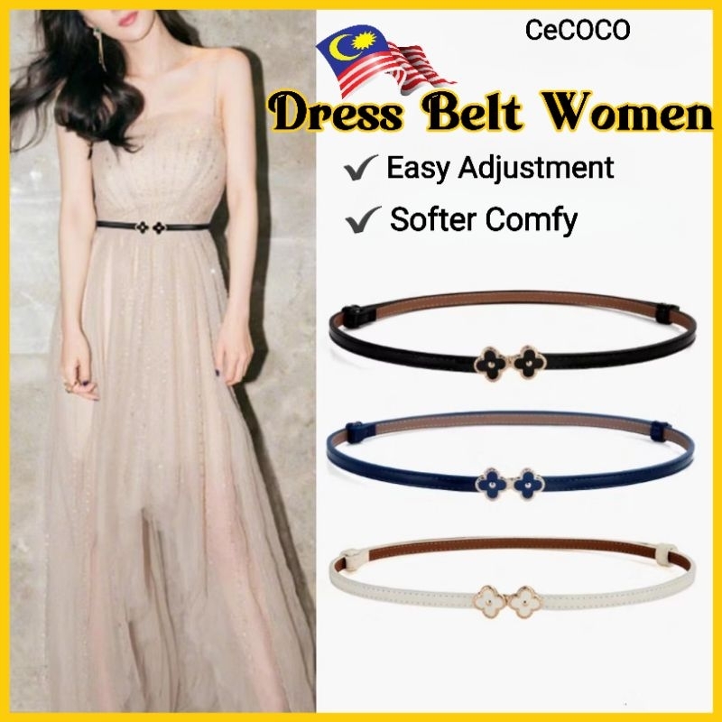 [Clover] Tali pinggang perempuan Lady belt PREMIUM QUALITY ladies women waist belt chainbelt woman belt for dress