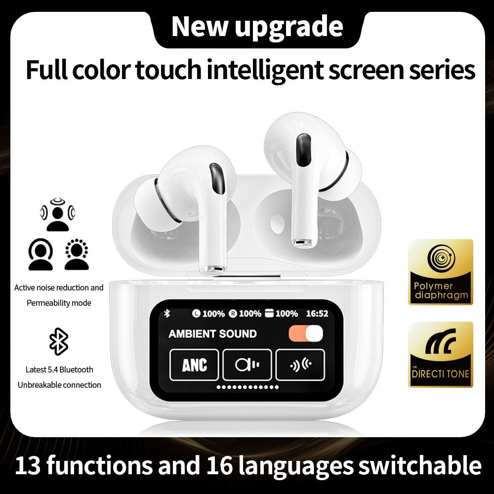 A9 Pro TWS Bluetooth Headphones | In-Ear with Mic | HiFi Stereo | Waterproof | Gaming Headset | Fon Kepala TWS