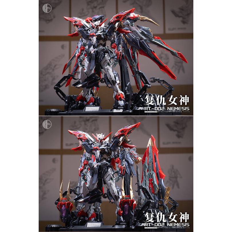 Infinite Dimension Advanced Strategic Revenge Titan - Nemesis Model Kit / 无限新星 无限维度 - 复仇女神 / RT-002