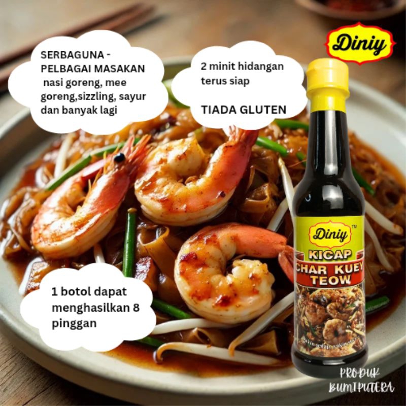 DINIY KICAP CHAR KUEY TEOW PENANG 330G
