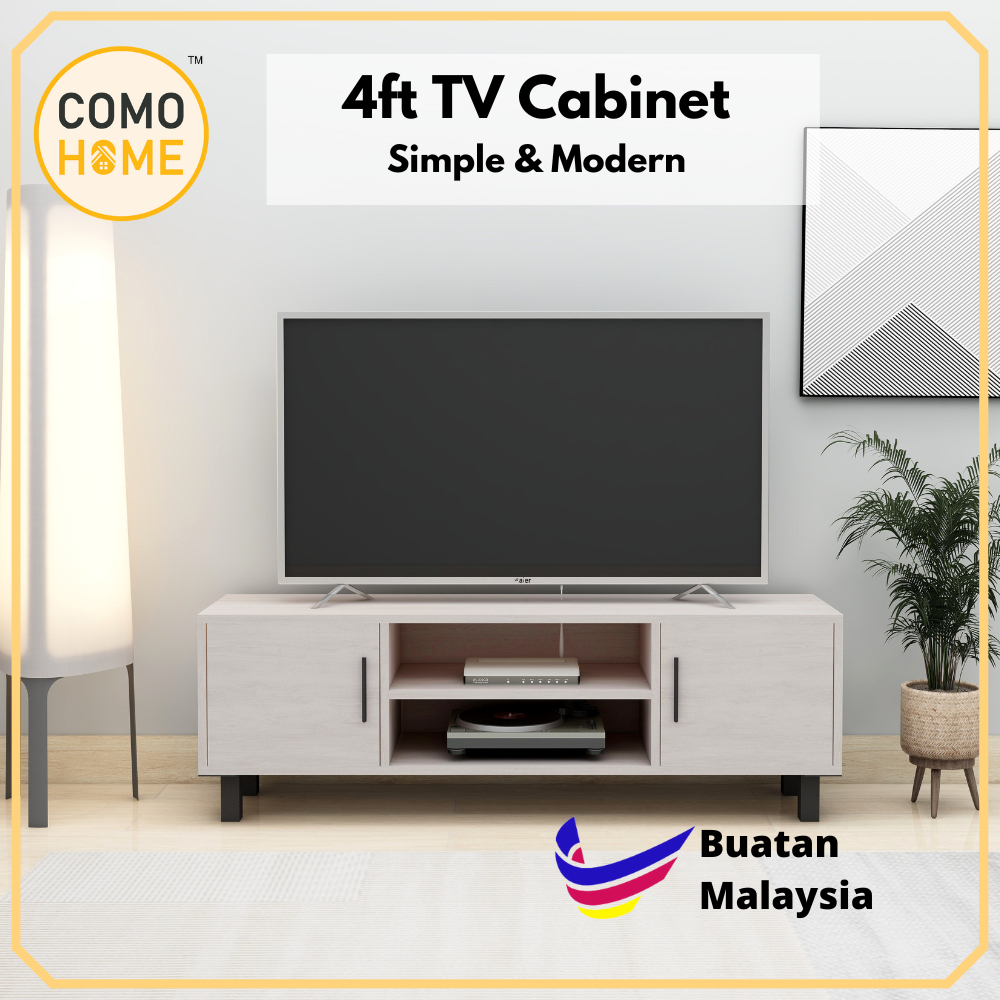 [READY STOCK] Como Home 4ft Modern TV Cabinet (TV1201) Rak TV