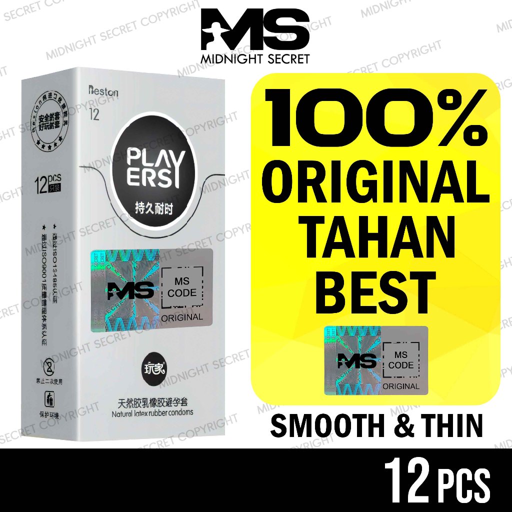 [ ORIGINAL 100% ] ORIGINAL Super Thin Performa Condom Dotted Ripped Spike Latex Smooth Kondom Nipis Berduri 12pcs