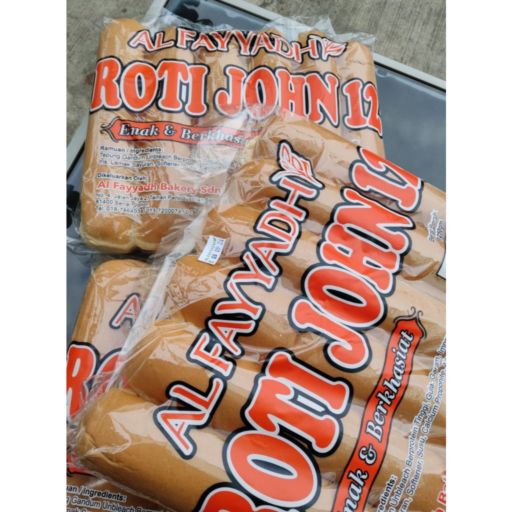 ROTI JOHN 12 AL FAYYADH (MAX 3 BOX SAHAJA)
