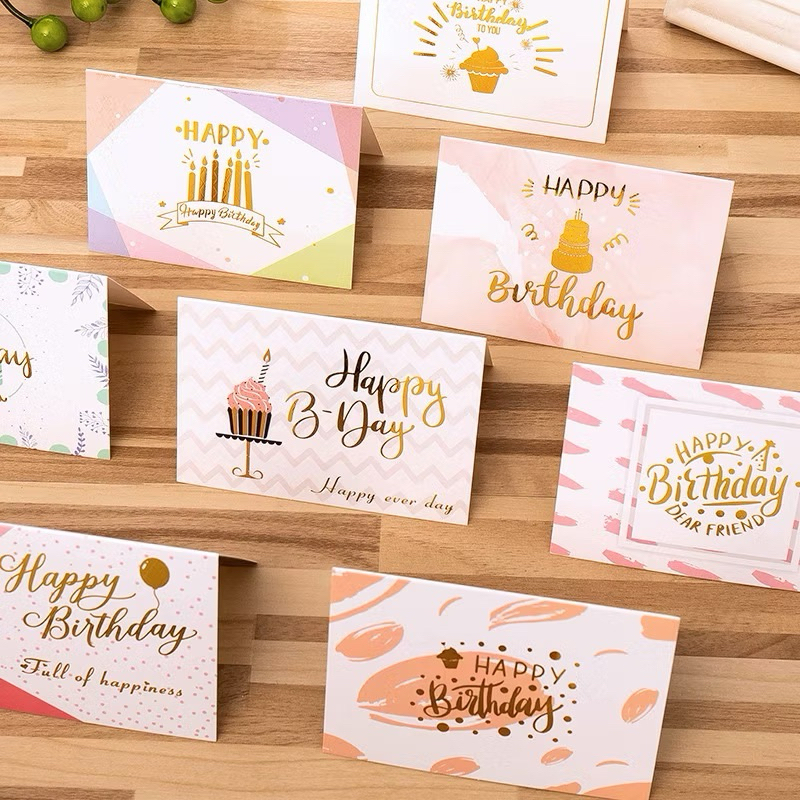Happy Birthday Greeting Card Wedding Birthday Fathers Day Mothers Day Wish Card Cards Kad Ucapan Part Hari Jadi Kad1/3