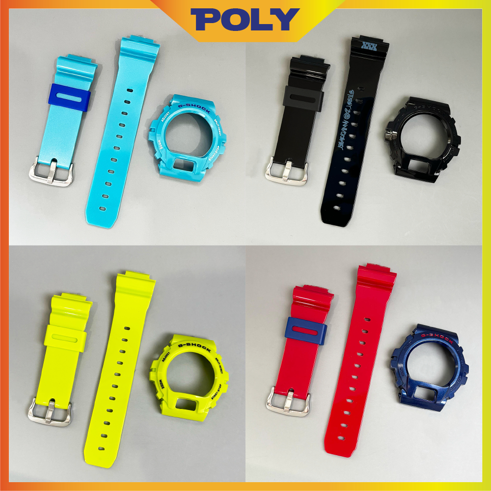 [Poly] Bnb Dw6900 Bnb Dw6900 Custom Tali Jam Gshock Dw6900 Strap Bnb Dw6900 Tali Dw6900 Replacement Strap for Dw6900