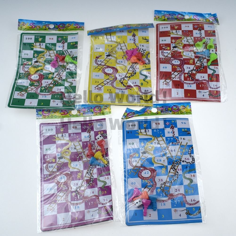 Draughts/Snake chess/Aeroplane/Flying Chess Set Portable Board Games Family Party Games Toys 跳棋蛇棋飞行棋