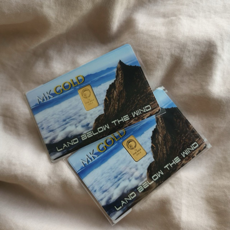 MK GOLD 1g GOLDBAR 999.9