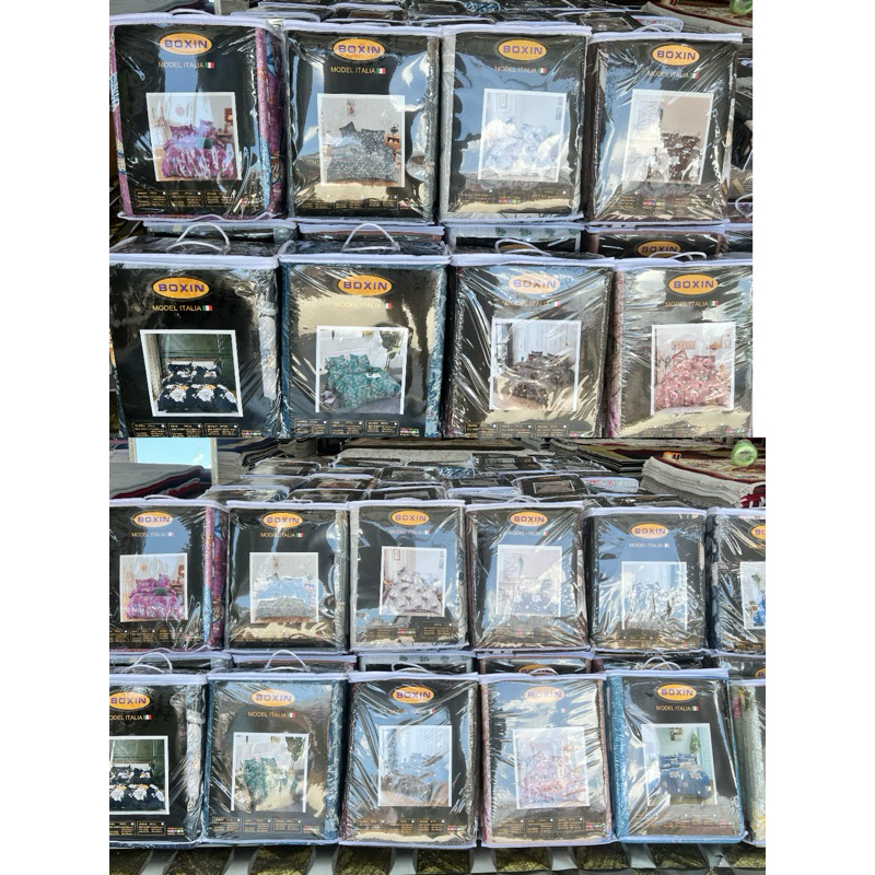 (READY STOCK ) Cadar patchwork Set 7in 1High Quality Bedspread 100%Cotton