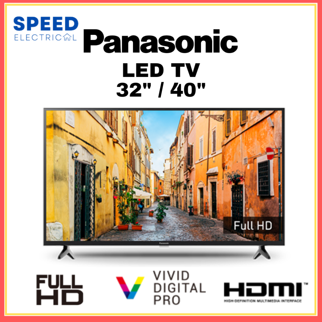 [SABAH ONLY] PANASONIC LED TV 32INCH TH-32L400K 40INCH TH-40G300K BASIC TV 电视 TV BIASA FULL HD TV