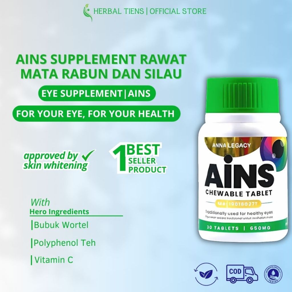 Ubat Mata Selaput Ains Rabun Mata Original Hq Katarak Eye Heal Care Original