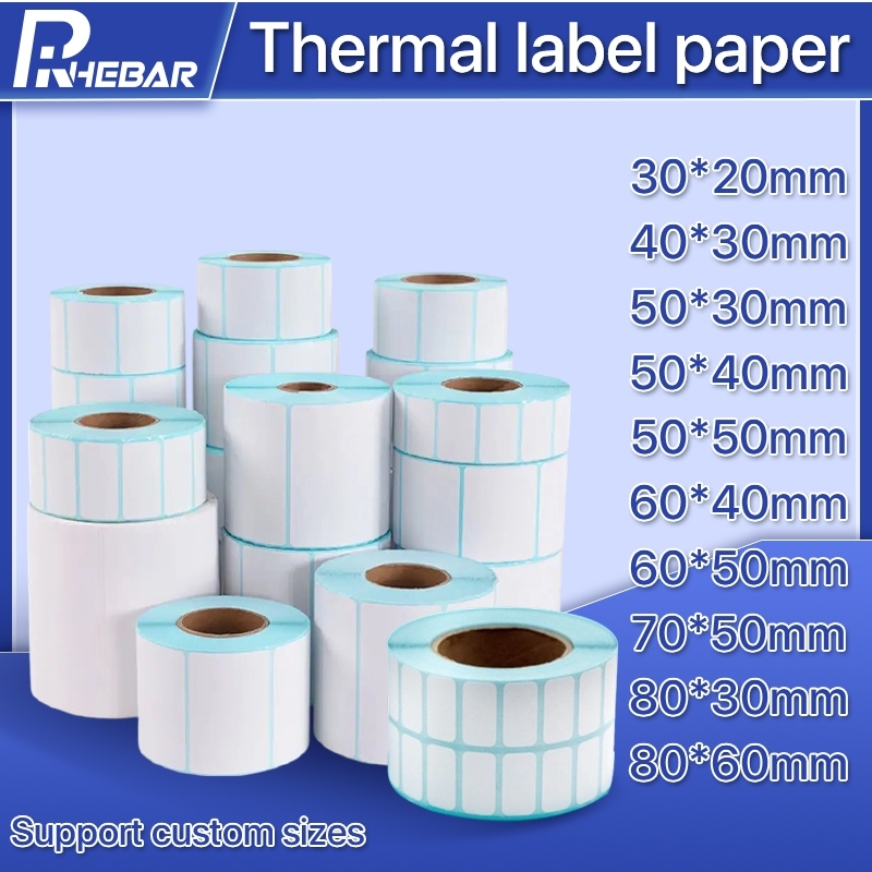 Thermal Sticker Thermal Paper Barcode Label Sticker for Price Product Label Logo [Good Quality]