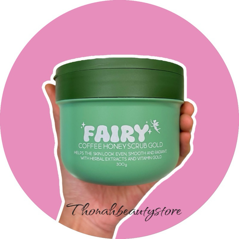 FAIRY COFFEE HONEY SCRUB GOLD