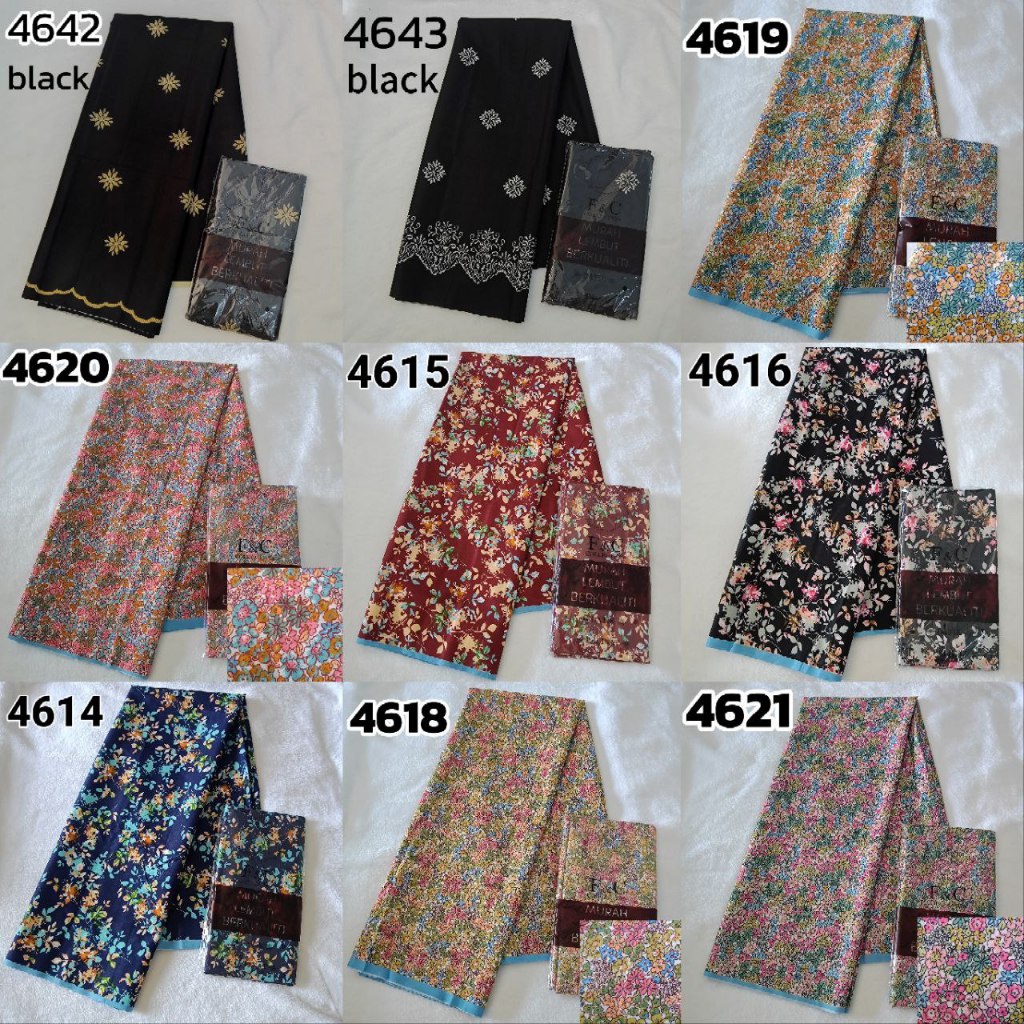 KAIN SARUNG/ KAIN BATIK Viral Corak BUNGA / KAIN BATIK HALUS/KAIN PASANG/BAJU  RAYA