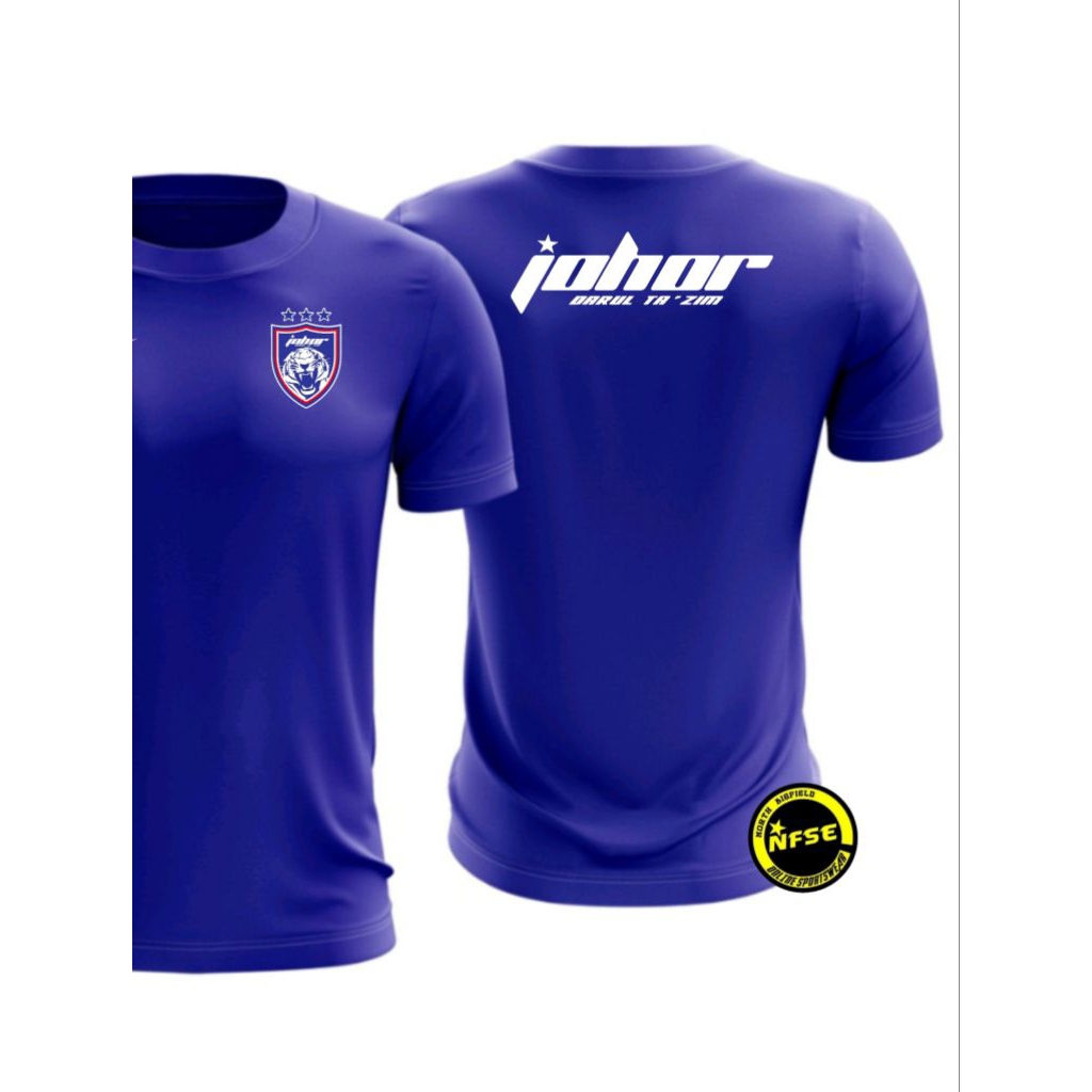 JOHOR DARUL FC Travel Jersey DX1Umb Football Futsall Official Team Wear Top Apparels