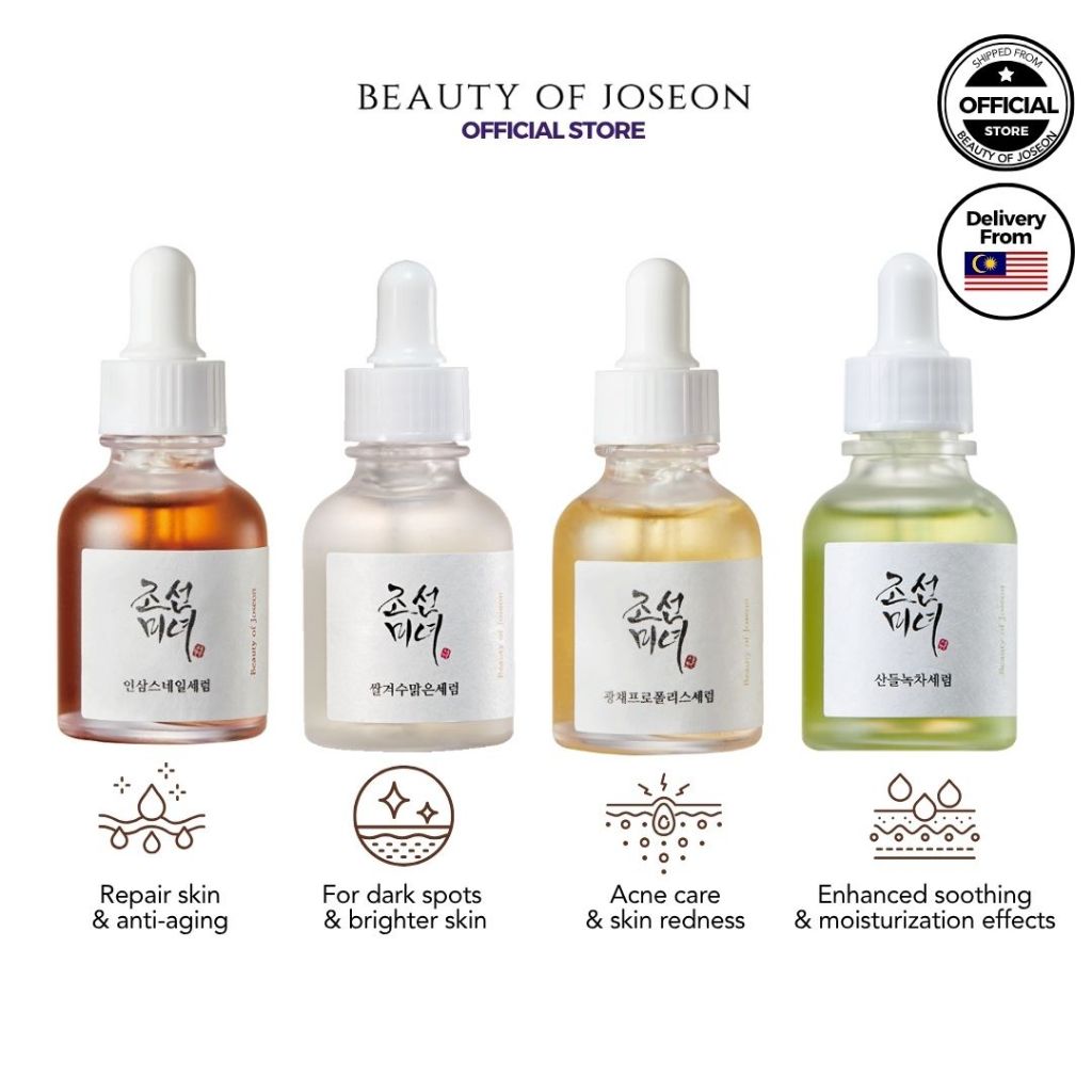 Beauty Of Joseon Revive Serum / Glow Deep Serum / Glow Serum / Calming Serum (30ml/60ml)