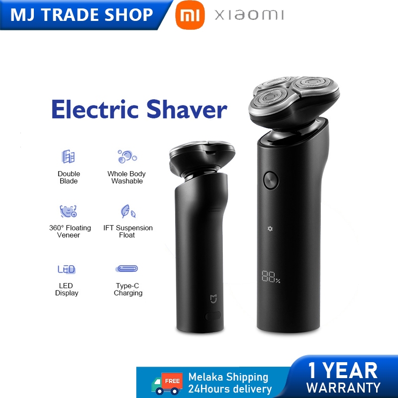 Xiaomi S500 Electric Shaver Beard Trimmer BlackStone 3D Razor Cukur Pencukur Janggut 小米米家電動剃須刀