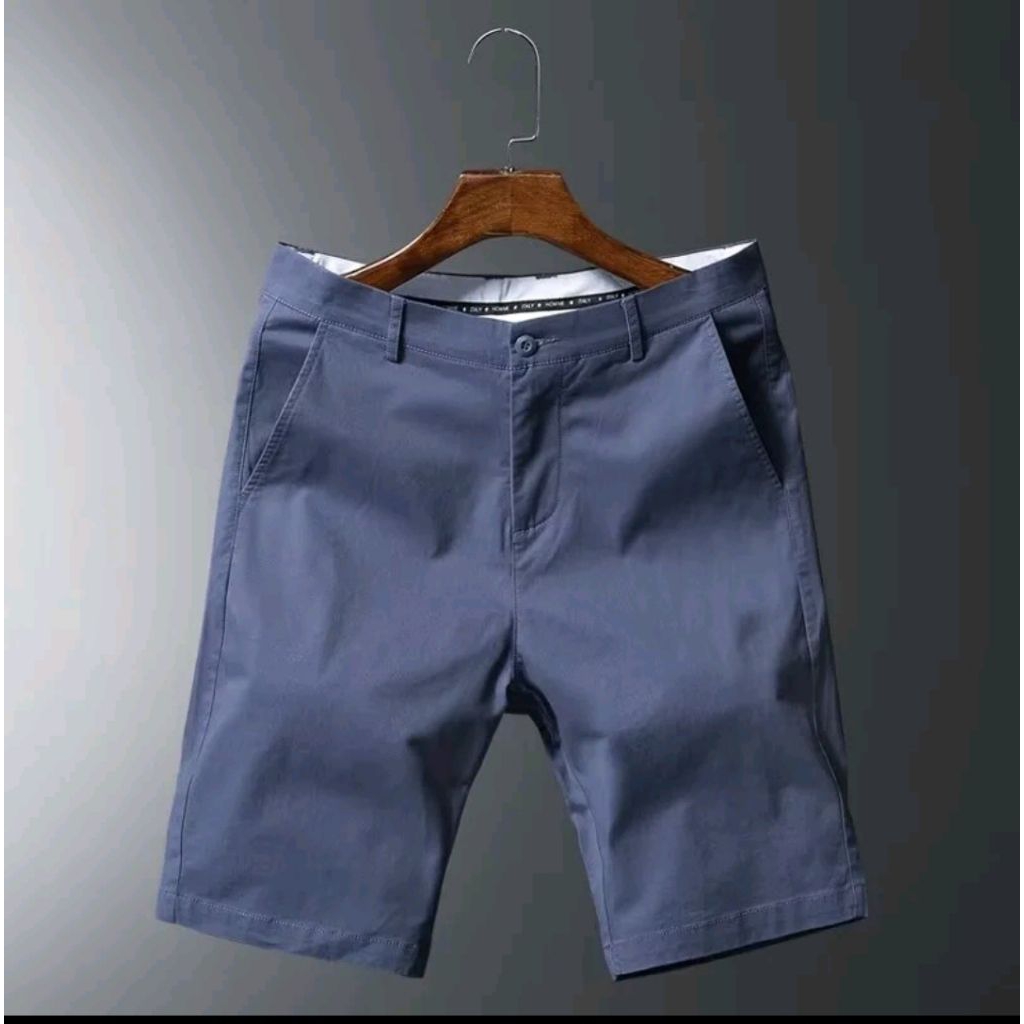 men's chono 4 pocket Short pant kain 100% cotton premium quality  ready stock [28-38]