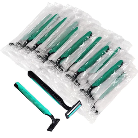 Travel Hotel Razor Shaver Twin Blade Shaving Hair Remover Pisau Cukur Pakai Badan 一次性剃须剃毛刀酒店旅游用