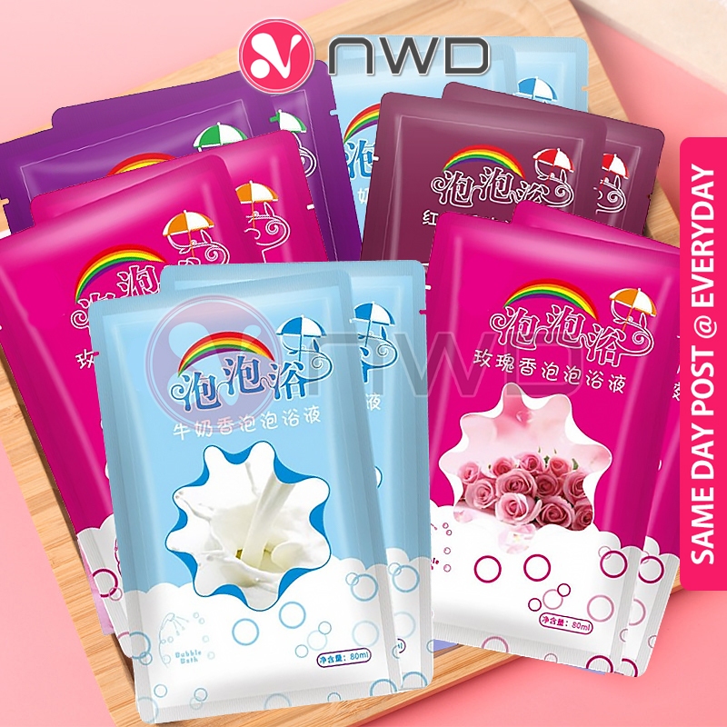 《 》Aroma Bubble Bath Bubble Maker Foaming Soak Bathtub Shower Bomb Mandi Buih 泡泡浴 NWD