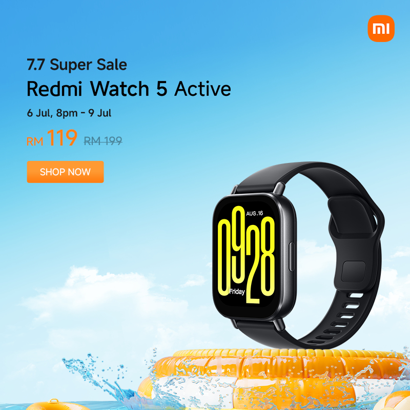 Redmi Watch 5 Active 2'' LCD display/Bluetooth® calling/Up to 18 days of battery life